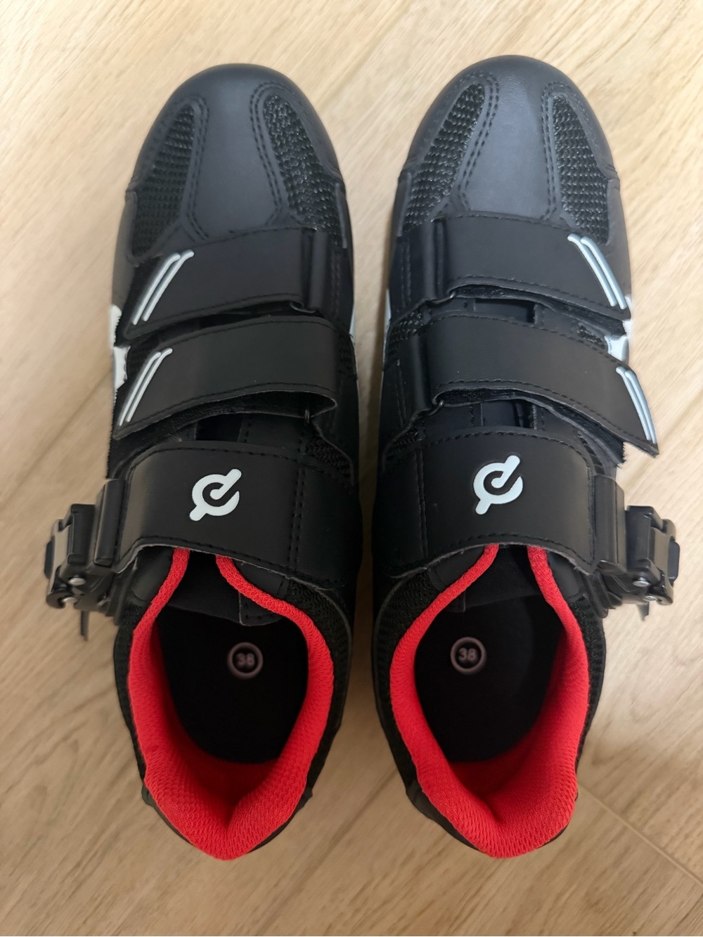 Peloton Black Cycling Shoes